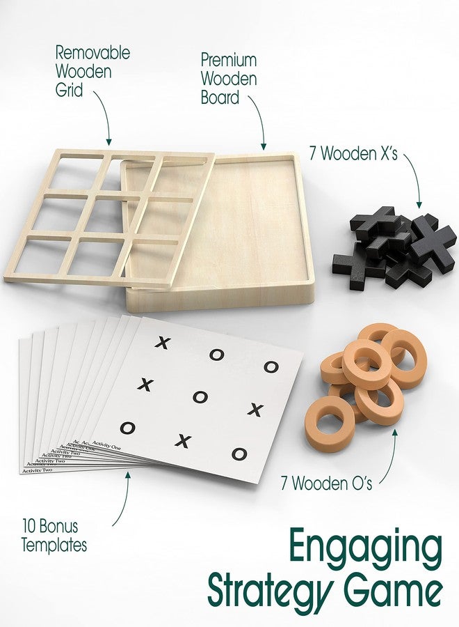 Keeping Busy Tic Tac Toe with Templates Dementia Activities for Seniors Games for Dementia Seniors Alzheimers Activities Alzheimers Products for Elderly Games for Seniors Gifts for Elderly Women & Men - Image 3